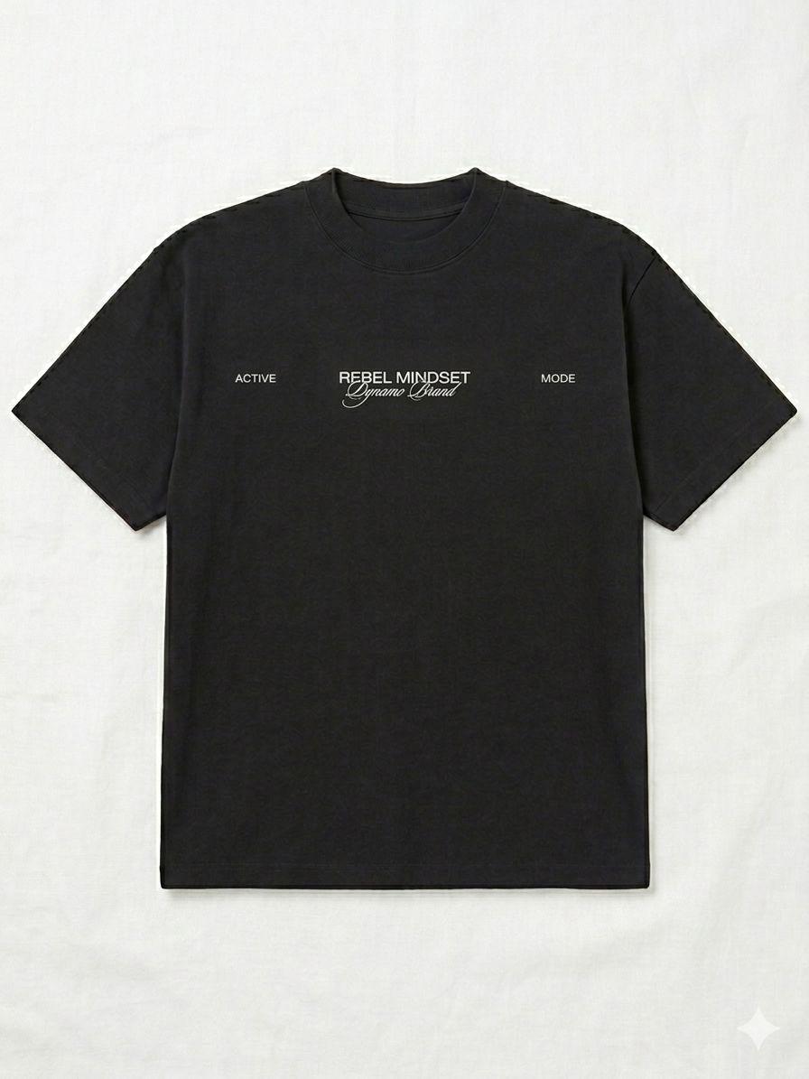 Camiseta T-Shirt "Rebel Mindset" – Black Edition