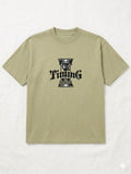 Camiseta T-Shirt "Perfect Timing" – Olive Edition