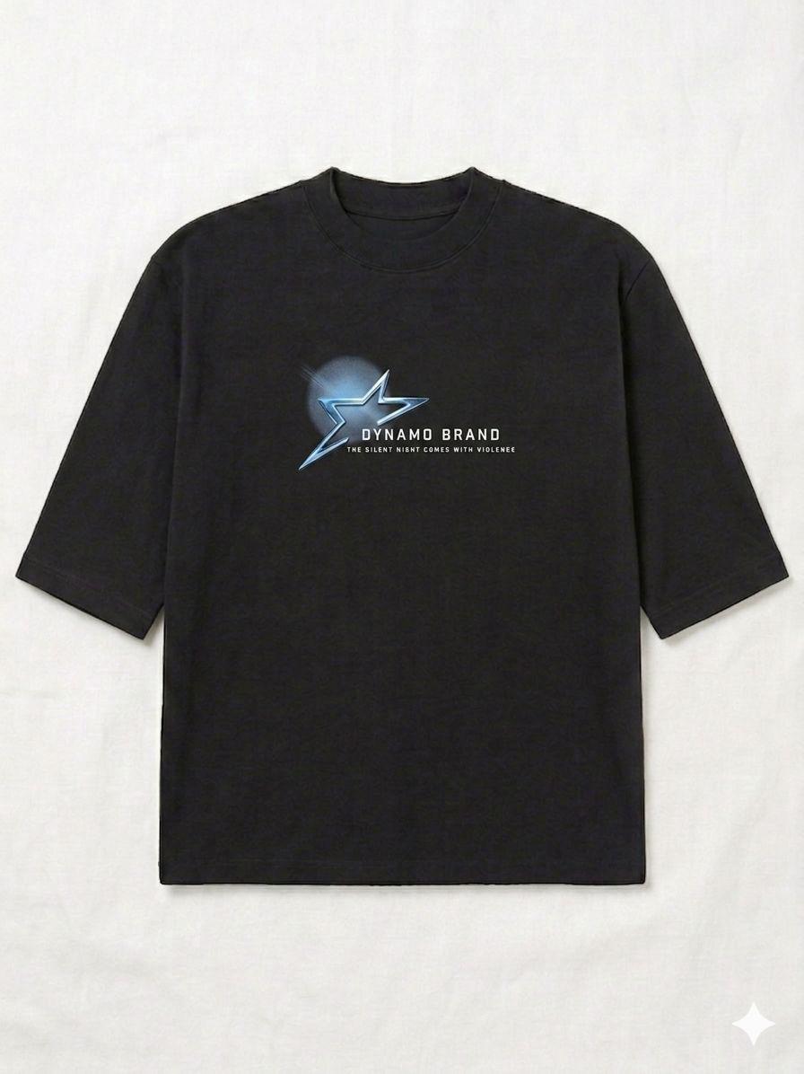 Camiseta Gráfica Manga 3/4 – Chrome Troubles