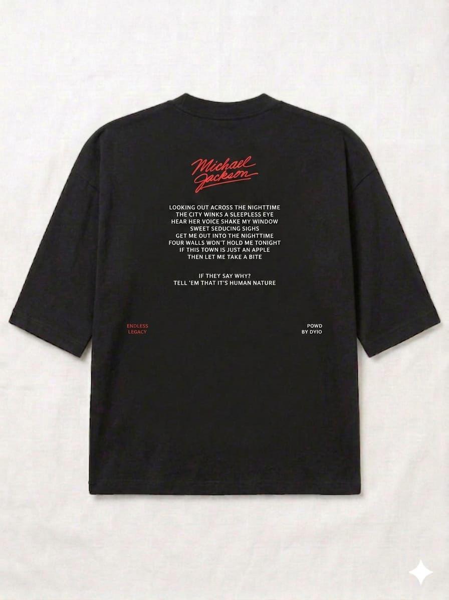 Camiseta Gráfica de Colección – Michael Jackson Endless Legacy