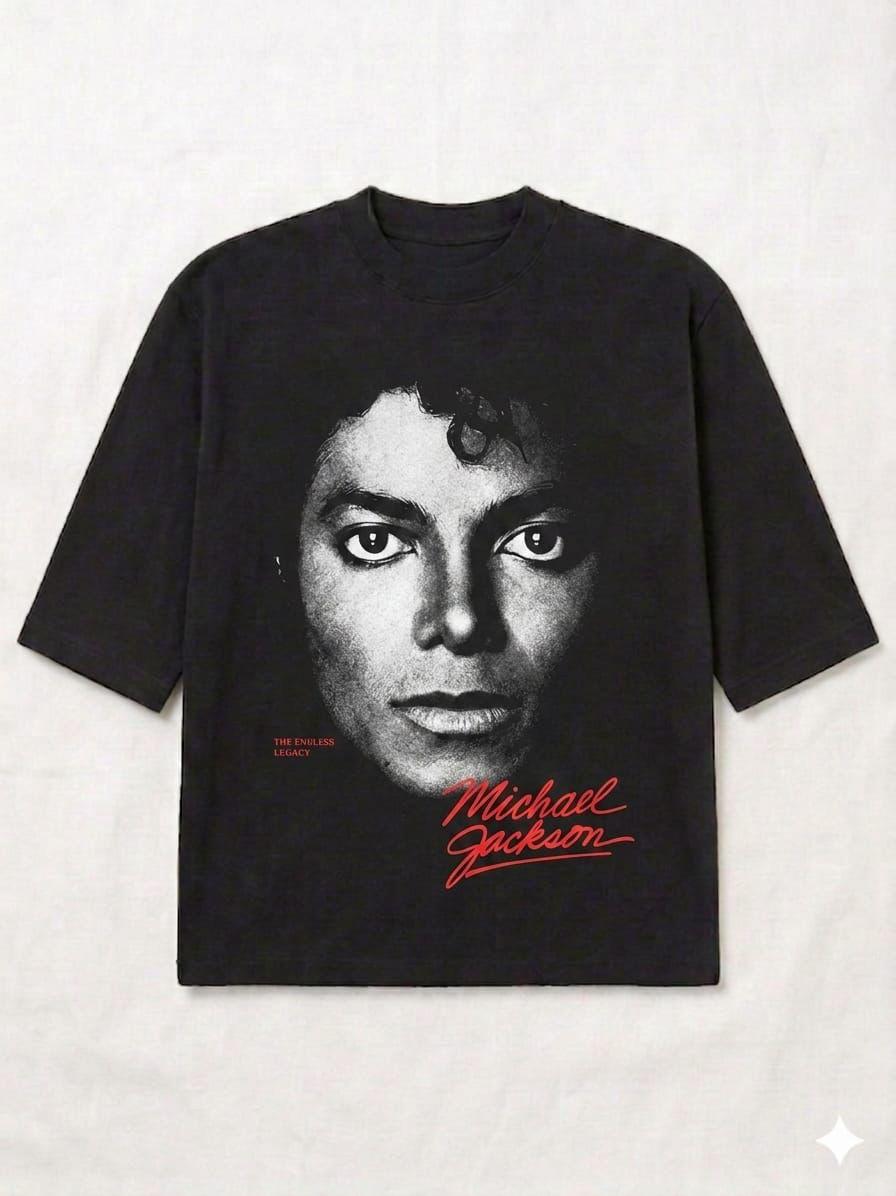 Camiseta Gráfica de Colección – Michael Jackson Endless Legacy