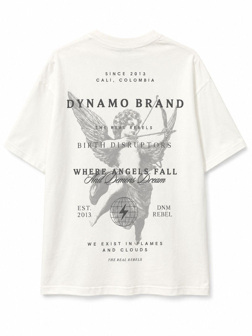 Camiseta Gráfica Off-White – Where Angels Fall