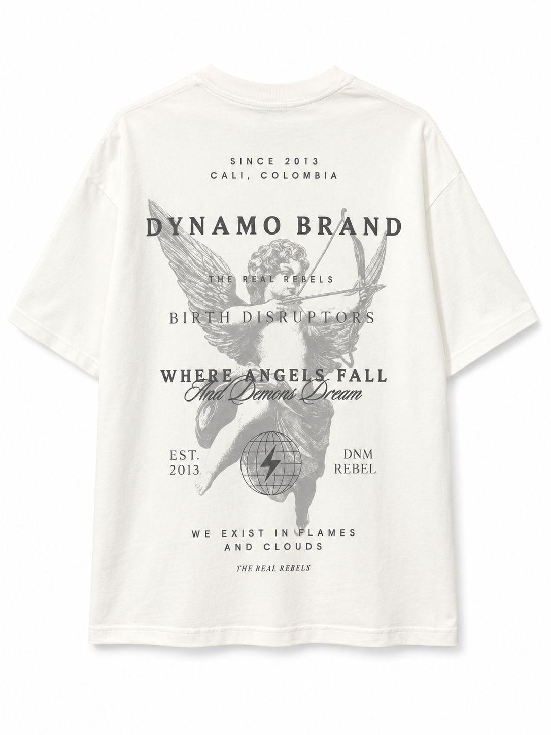Camiseta Gráfica Off-White – Where Angels Fall