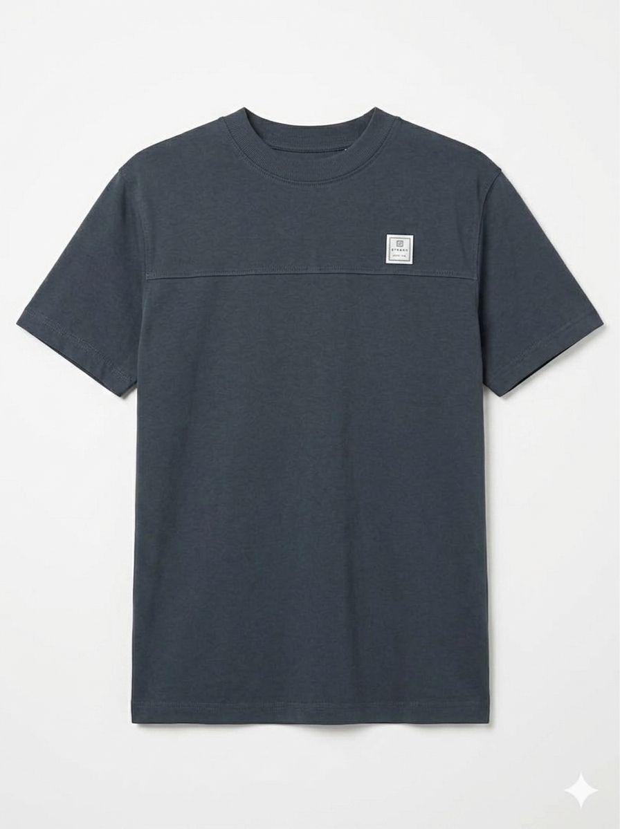 Camiseta Básica Premium – Graphite Panel T-Shirt