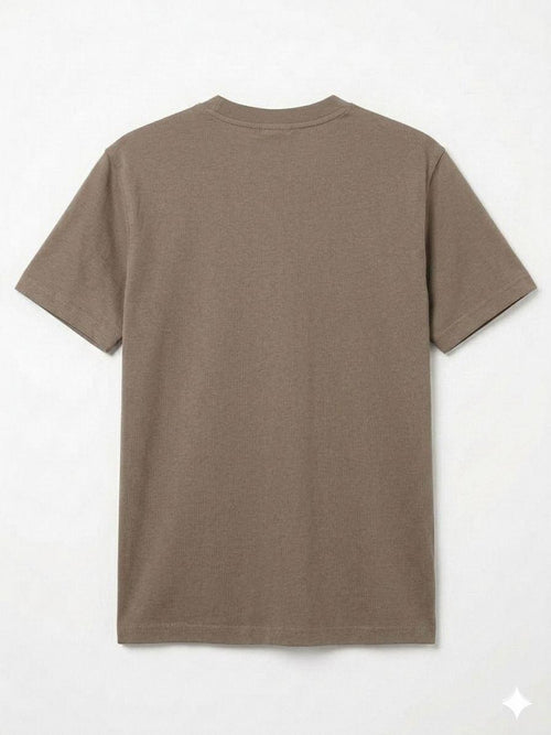 Camiseta Básica Premium – Taupe Panel T-Shirt