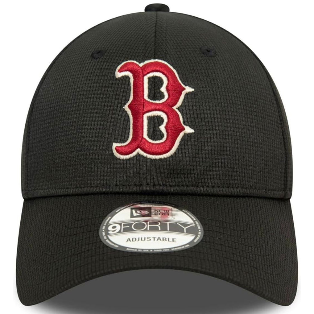 Gorra New Era 9FORTY Boston Red Sox – Black Textured Edition