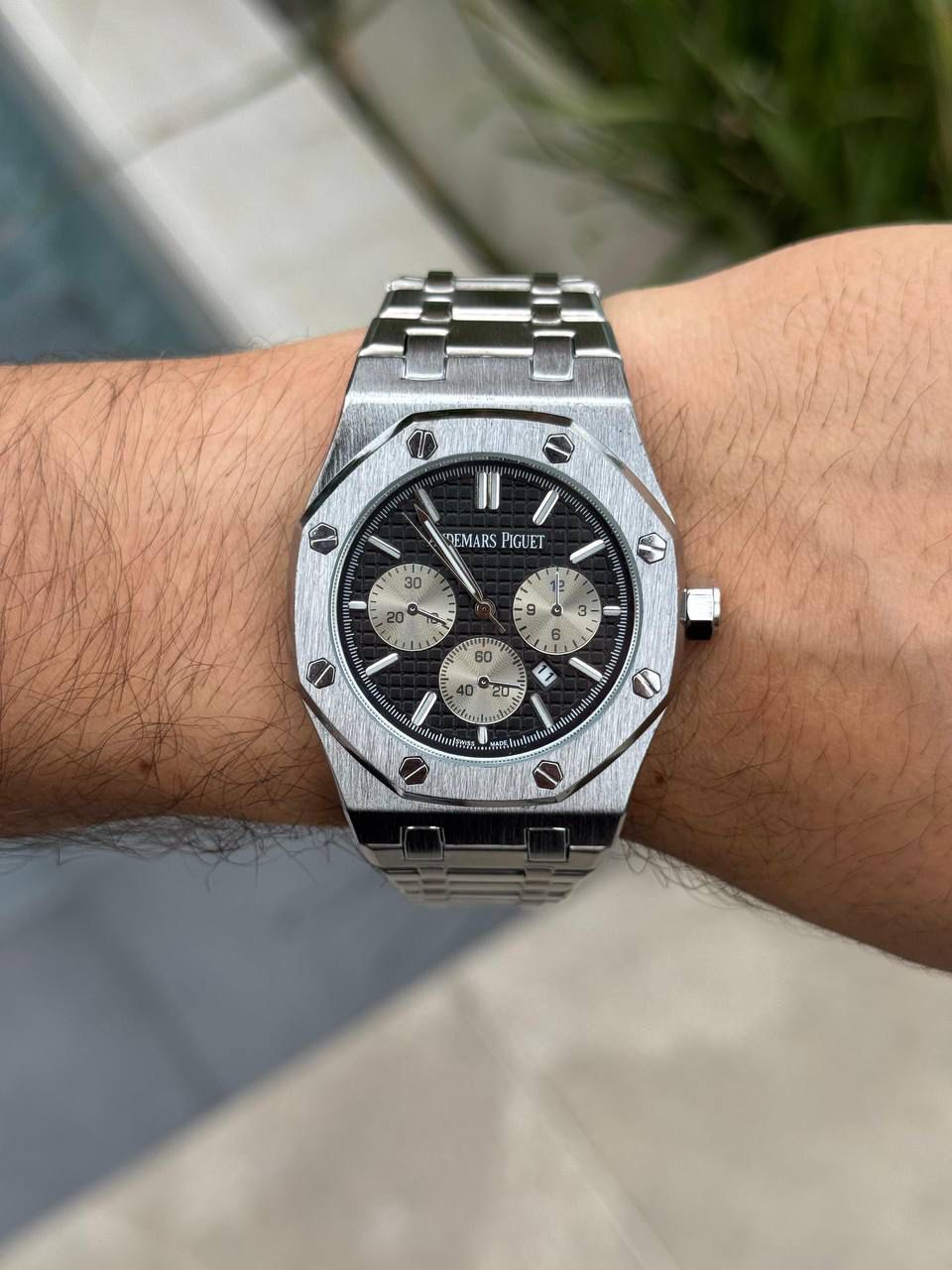 Reloj Audemars Piguet Royal Oak Chronograph – Black Dial (Steel)