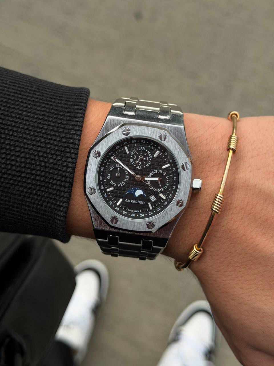 Reloj Audemars Piguet Royal Oak Perpetual Calendar – Steel & Black Dial