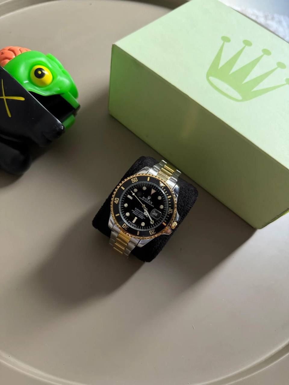 Reloj Rolex Submariner Date – Two-Tone Black Dial & Yellow Gold (Steel)